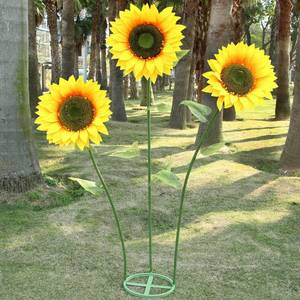 lot 5231 image: YOFNIRG Sunflowers Artificial Flowers Set,5.6 Ft Giant Silk Fake Sunflower Decoration,Sunflower Decor for Rustic Wedding Backdrop,Outdoor Garden Party Photo Props,Shop Window Displays(3PCS)