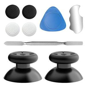 lot 6171 image: Replacement Kit for Meta Quest 2 Controllerfor Oculus Quest 2 Controller(9 in one),Repair Accessories for Oculus Quest 2 Controller,Includes Thumbsticks, Caps, Triangle Tool, and Pry Bar