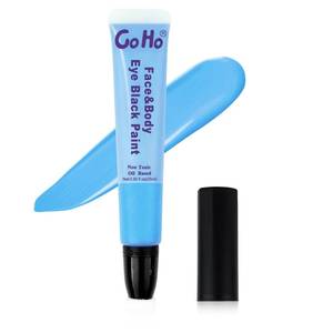 lot 6185 image: Go Ho Light Blue Face Paint,Waterproof Eye Black Baseball,Cream Blue Face Body Paint Stick for Halloween Cosplay SFX Ghost Bride Costume Sally Makeup