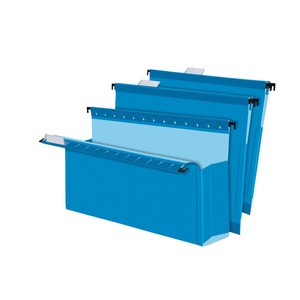 lot 11205 image: Pendaflex  PFX59303  SureHook Hanging Box File  25  Box  Blue