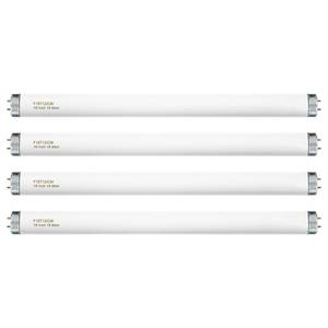 lot 11208 image: Konideke T12 15 Watt Fluorescent Bulb, 18 Inches F15T12CW Straight Fluorescent Tube, Medium Bi-Pin Base, Cool White 4000K 800 Lumens 4 Pack (Slightly Used)