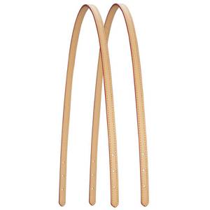 lot 12281 image: ALLZEDREAM Microfiber Leather Purse Strap Replacement Tote Bag Handbag Shoulder Handles 2 Pcs, Apricot, 1.2cm