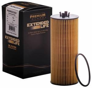 lot 12354 image: Premium Guard Extended Life Oil Filter up to 10k Miles PG99221EX  Fits 2019-2025 Mercedes-Benz G63 AMG, 2016-2024 G550, 2020-2025 GLS580, 2021-2025 GLE63 AMG S, GLS63 AMG, Maybach GLS600