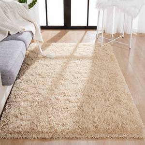 lot 13566 image: BENRON Soft Area Rugs for Living Room Bedroom Washable, Fluffy Rugs for Kids Children Girls Boys Room Decor, 3x5 Throw Rug for Nursery Kitchen Dining Table, Indoor Floor Carpets, Light Tan