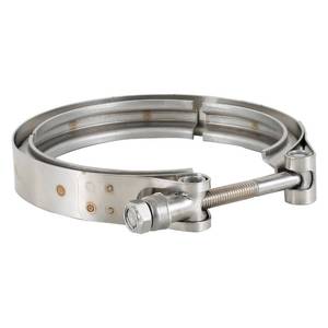 lot 14292 image: 4 Inch Exhaust V band Clamp for Flange Kits Stainless Steel(No Flanges)