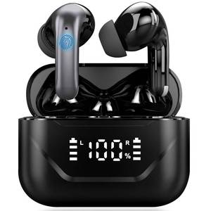 lot 18366 image: Electric Whale A17 Pro 3 in 1 Real Time Translator Earbuds, 144 Languages, Wireless Bluetooth, Black