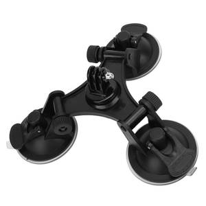 lot 20276 image: Gen 3 Suction Cup Mount - Adjustable Triangle Car Mount with Strong Suction for Satellite Antenna, RV Roof, Windshield on Glass and Smooth Surfaces