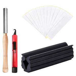 lot 20293 image: Golf Grip Kit with Tape Remover Tool, 15 Golf Grip Tapes, Rubber Vise Clamp, Utility Knife � Golf Club Regripping Tool Set