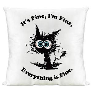 lot 20326 image: Aelciyue Coworker Gifts Christmas - Birthday Secret Santa Valentines Day Gifts for Coworkers Bestie Friends Cat Funny Office Decor Funny Coworker Gift Black Cat Decor Pillowcase 18x18 Pillow Cover
