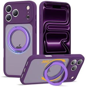 lot 20361 image: CIITOZI Compatible with iPhone 17 Pro Max Case with Magnetic Ring Stand Compatible with Mag-Safe Military-Grade Protection 17 Pro Max Phone Case 6.9in,Black