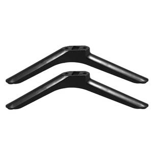 lot 20410 image: Dranvosk TV Stand Legs for 32Inch TVs  2PCS Replacement TV Feet with Screws  Easy Install Plastic Mounting Brackets, Black Tabletop Base Stand(Please Check Holes Fit)