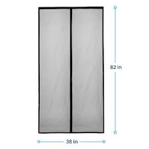 lot 6172 image: Flux Phenom Upgraded Magnetic Screen Door 38in x 82in