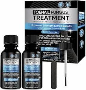 lot 6184 image: Refafio Toenail Fungus Treatment Maximum Strength Extra Formula 2x15ml