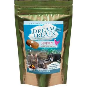lot 18391 image: Wysong Dream Chicken Treats for Dogs, Cats and Ferrets (125g)