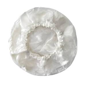 lot 2325 image: Evolve Go Satin Lined Shower Cap, Ivory