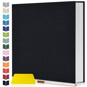 lot 2364 image: Artfeel Photo Album Self Adhesive Scrapbook,Large Photo Book for 4x6,5x7,8x10 Pictures,DIY Album for Baby Wedding Family Travel Birthday,with Metallic Pen and Scraper