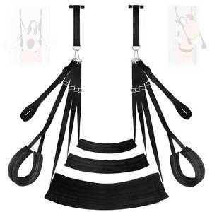 lot 4285 image: Adult Toy Sex Swing for Couples with Ultimate Support and Comfort, BDSM Heavy Duty Door Swing Features Extra-Wide Cushions and Adjustable Straps, Sex Bondage and Sex Furniture for Bedroom