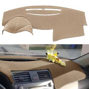 lot 5248 image: Dash Cover Mat Pad Custom Fit for Toyota Camry 2007 2008 2009 2010 2011 Dashboard Cover Carpet Cap Protector (Beige) Y27