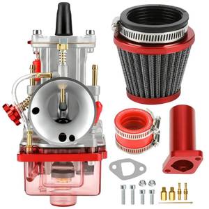 lot 11331 image: YOXUFA PWK 24mm Carburetor Intake Manifold Kit for Predator 212cc 196cc 200cc 6.5hp Engine Coleman CT200U BT200X KT196 Baja Warrior MB200 GX160 Mini Bike Go Kart Parts (Used)