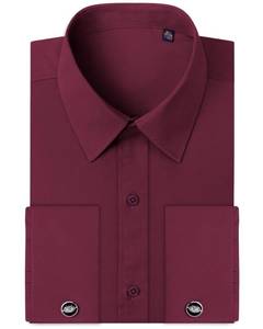 lot 11335 image: Alimens and Gentle French Cuff Regular Fit Dress Shirts (Cufflink Included)