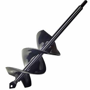 lot 12004 image: TCBWFY Garden Auger Spiral Drill Bit for Planting 3x12inch,Solid Core Shaft Auger for Bulb Planting Bedding Plants,Hole Digger for 38inHex Drive Drill