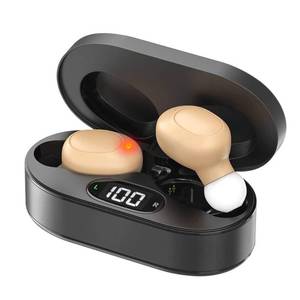 lot 12403 image: OTC Hearing Aids for Seniors and Adults - Rechargeable, 25 Hour Battery Life, Advanced Noise Cancellation, 5-Level Volume and Memory, Clear Sound, Comfort-Fit