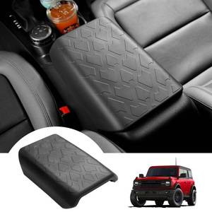 lot 12412 image: Mabett Center Console Armrest Cover for Ford Bronco Accessories 2026 2021-2025 24-Door Prevent Pets Scratches Pad Interior Arm Rest Cover