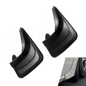 lot 12417 image: Zosgrew 2 PCS Car Mud Flaps, Splash-Proof Mud Splash Guards Tire Protector, Front and Rear Mudguard Replacement, Universal for Most SUVs (Black# M)