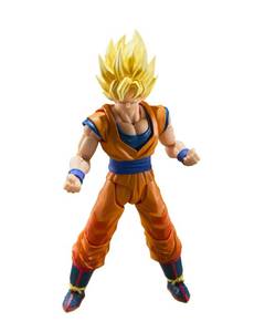lot 12425 image: TAMASHII NATIONS - Dragon Ball Z - Super Saiyan Son Goku (The Games Begin) S.H.Figuarts Action Figure