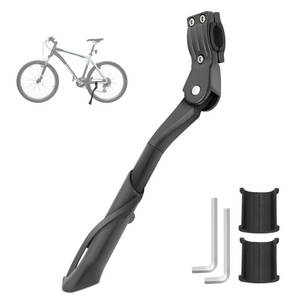 lot 12441 image: Desoto Bike Kickstand Universal, Rear Side Kick Stand with Height Adjustable, High Quality Materials for Mountain Bike Road Bike in 24-29in