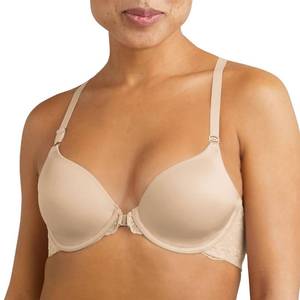 lot 14407 image: Maidenform Womens One Fab Fit T-shirt Bra, Lightly-lined Underwire Racerback For Bras, Latte Lift, 36B US
