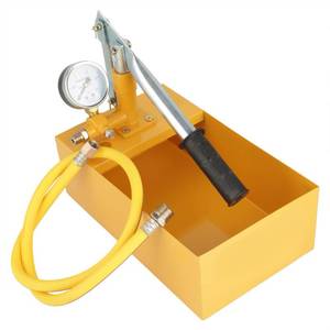 lot 14414 image: Qudinip 2.5MPa Manual Hydraulic Pressure Test Pump, Aluminum Water Pressure Tester with Large Dial for Pipeline, Valves, Vessels Pressure Testing