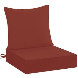 lot 17528 image: downluxe 24x24 Outdoor Chair Cushions, Waterproof Fade Resistant Patio Furniture Cushions with Handle and Removable Cover, Deep Seat Outdoor Cushions for Sofa, Couch and Patio Chairs, Brick Red