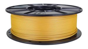 lot 18037 image: 3D-Fuel 3D Filament Tough Pro PCTG Metallic Gold, Better Than PETG, 1.75mm, 1 kg, Made in USA, Easy to Print and Works with Most 3D Printer Brands, FIL0068E45MG1000175