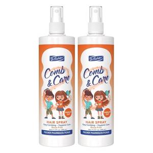 lot 18052 image: Disclaimer of Leak  Dr. Fischer Hair Detangler Spray, Kids Hair Detangler, No need to rinse, Removes knots easily, Twin Pack (2 Bottles)