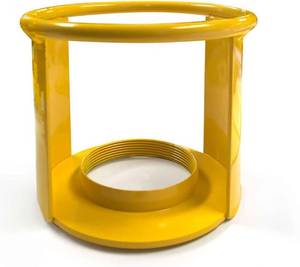 lot 19938 image: ALLMANDO Acetylene Cylinder Regulator Protector Safety Cap 3-12 x 11, Fine Thread