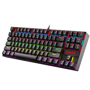 lot 20434 image: Redragon K552 Mechanical Gaming Keyboard, 87-Key Compact, LED Gaming Keyboard with Red Switches, Anti-Ghosting, Metal Frame for PC Gaming and Typing, Beginner-Friendly (Black)