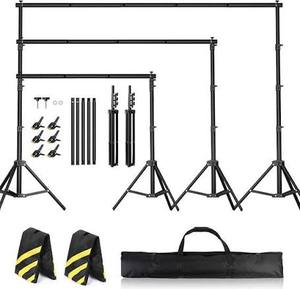 lot 1732 image: PDKING 10x7.5 Ft Backdrop Stand for Parties