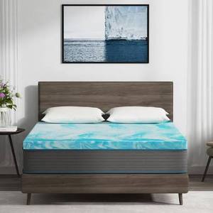 lot 1741 image: Mattress Topper Blue TP-HM-3K VSN-576 12.60x12.60x23.62