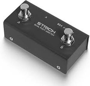 lot 6286 image: Strich Pipe Tone External Control Pedal Dual Foot Switch