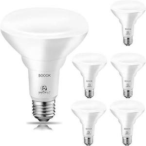 lot 6326 image: BR30 LED Bulb 7W Equivalent 65W 5000K 650lm 6-Pack