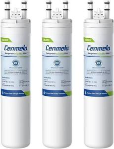 lot 11283 image: Cenaela CML005 Refrigerator Water Filter 200 Gallon (Set Of 3)