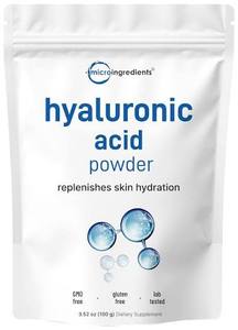 lot 18010 image: (Lot of 2) 100g Hyaluronic Acid Powder