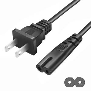 lot 2004 image: AC 2 Prong Power Cord 5ft Compatible with Sony PS5PS4PS4 SlimPS3 SlimandSuper Slim, Xbox Series SXbox Series X, Xbox One SXbox One X, Playstation 5 Slim Power Supply Cable Replacement