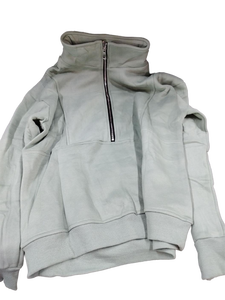 lot 5280 image: Light Gray Half-Zip Pullover Hoodie and Joggers Set Size M used