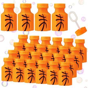 lot 6083 image: Seenelling 24 Pack Bulk Basketball Bubble Wands Basketball Party Favors Sports Ball Theme Birthday Party Supplies Goodie Bag Stuffers Supplies Decorations
