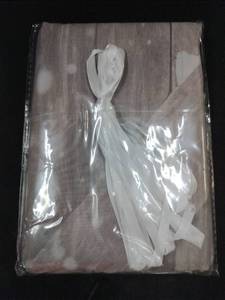 lot 6468 image: Rustic Wood Door Christmas Ornament 20 Inch Polyester AWS01MC3103-75