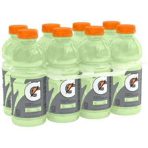 lot 9437 image: Gatorade Thirst Quencher  Lime Cucumber Sports Drinks  20 fl oz  8 Count Bottles