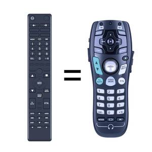 lot 12068 image: PZL New Replacement Remote Control for 2005-2012 Range Rover Land Rover DVD Rear Entertainment YUH500060