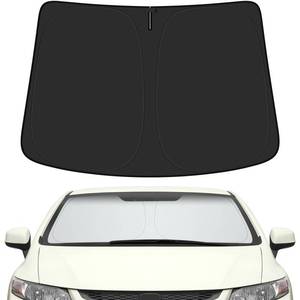 lot 12080 image: PeakPurit Car Windshield Sun Shade for Honda 2012-2015 Civic Accessories (OEM Design) Reflective Foldable Heat Insulation Sunshade for Ultimate Protection